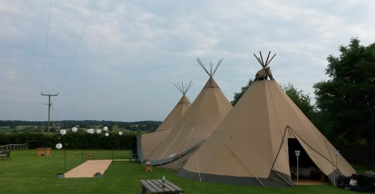Tipi Wedding Yorkshire