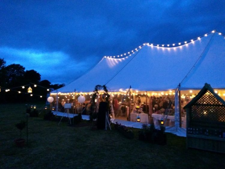 yorkshire marquee wedding