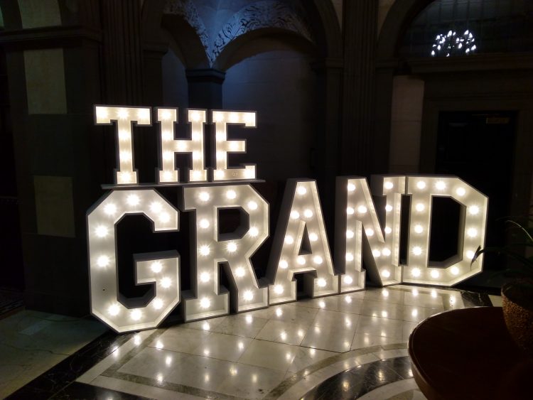 Lights at the Grand Hotel York